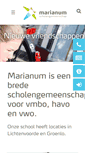 Mobile Screenshot of marianum.nl